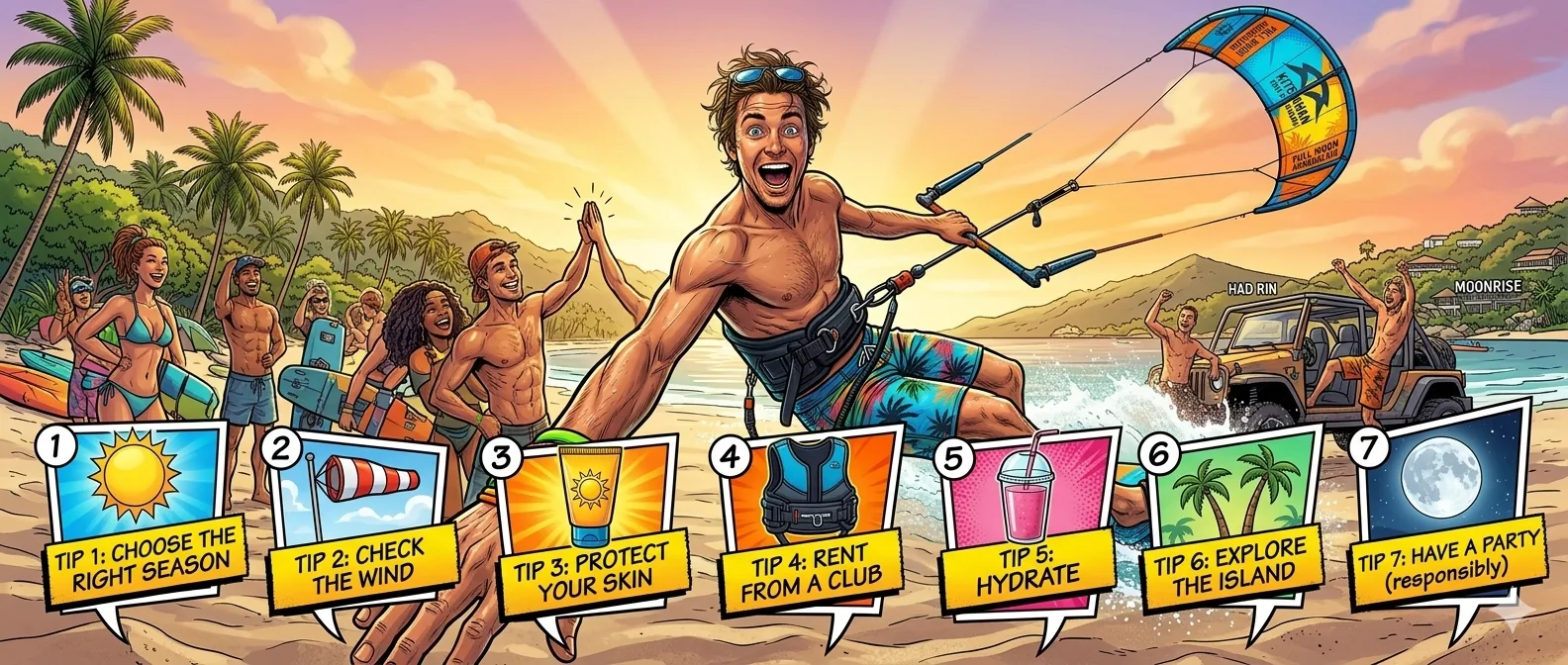 Kitesurfing Equipment: What You Need to Know on Koh Samui