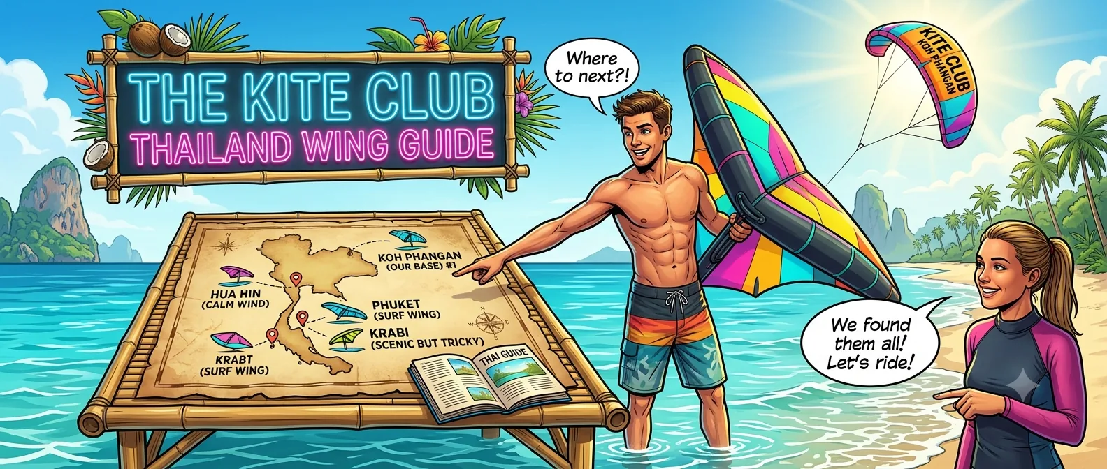Wing Foil Lessons & Rental in Koh Samui — How to Start