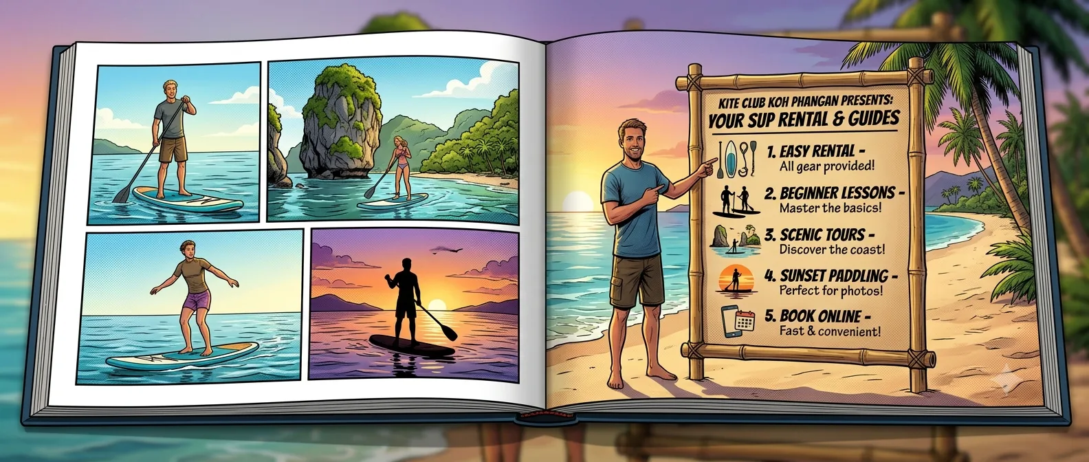 SUP Rental in Koh Samui — Stand-Up Paddleboarding at Koh Samui