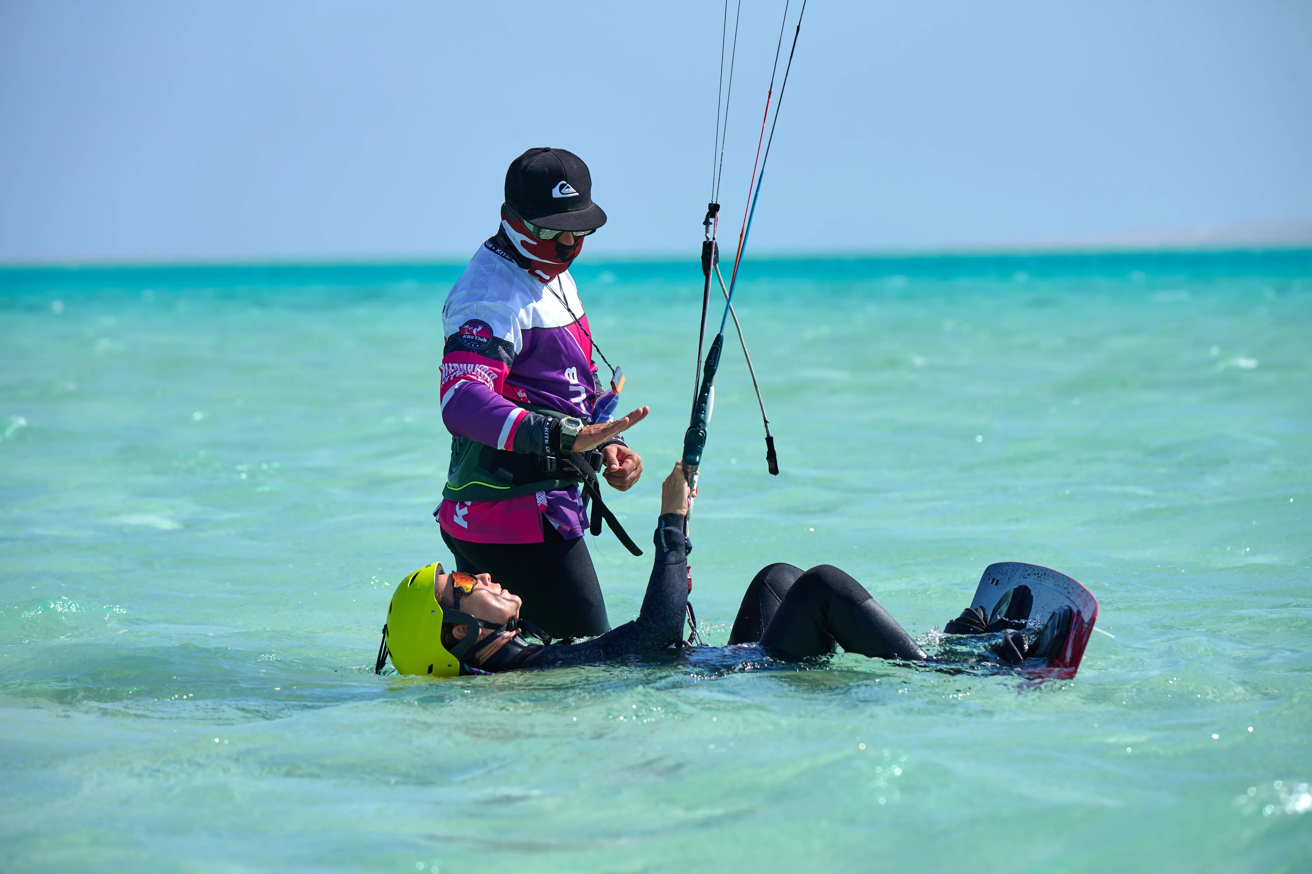 Learn to kitesurf at Koh Samui — IKO certified lessons on flat water lagoon