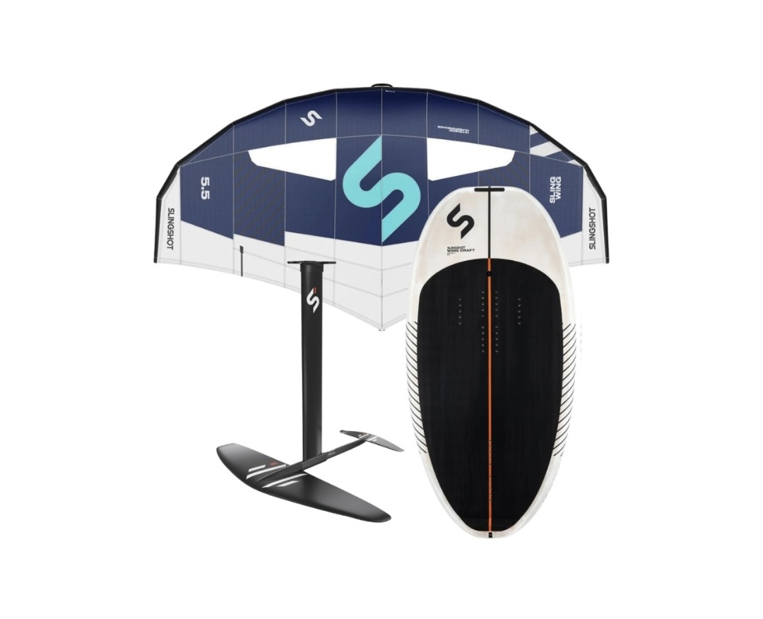 Wing foil equipment shop Koh Samui — Slingshot wings, foil boards and gear for sale